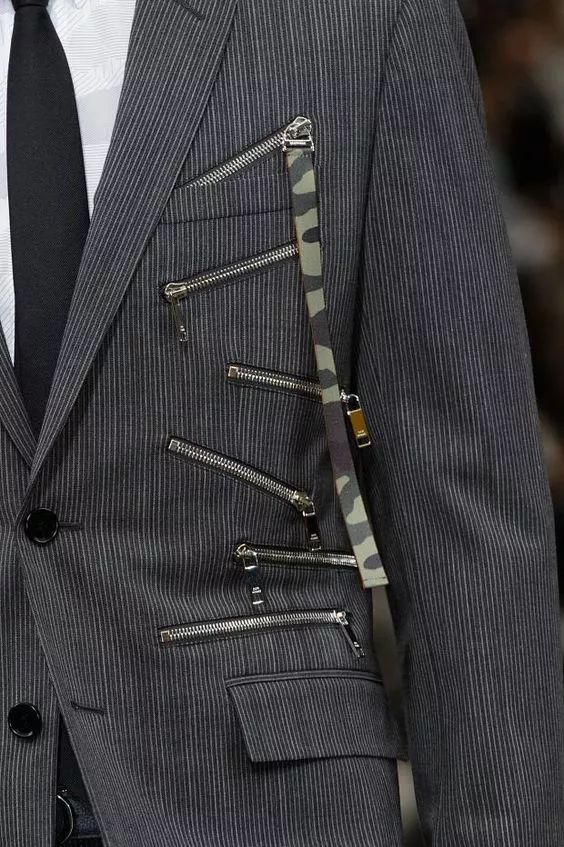 用拉鏈細節(jié)設(shè)計玩出服裝創(chuàng)意造型?這一招讓你的畢業(yè)設(shè)計成為萬眾矚目的焦點!