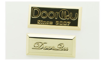 打造品牌形象利器 定制化高檔金屬標牌，廠家直銷，品質與效率并重